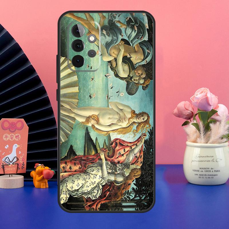 Sandro botticelli Renaissance art Case For Samsung Galaxy A54 A34 A24 A14 A73 A53 A33 A23 A13 A52 A32 A22 A12 A51 A71 Cover