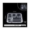 Disposable Multi-Compartment Meal Boxes