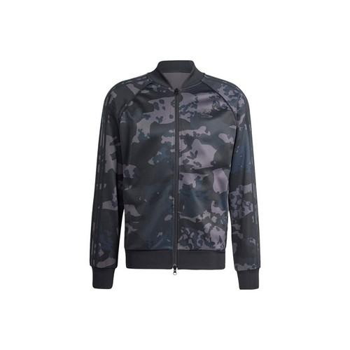 adidas Originals Camouflage Print Long-Sleeve Jacket for Men, Black S чёрный