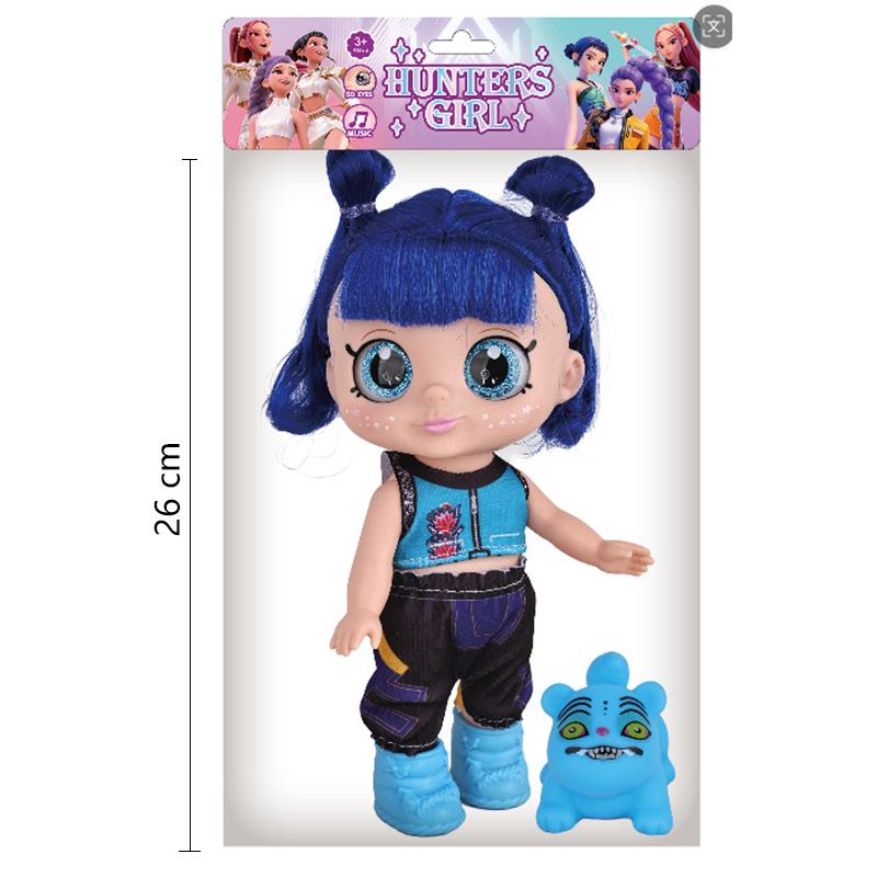 New Hot Kpop Devil Hunter Rumi Zoe Mira Anime Polyvinyl Chloride Character Collection Childrens Gift Hot Anime Dolls 5D Eyes