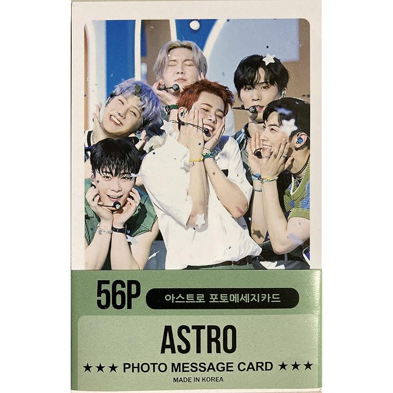 

Astro Goods Набор из 56 фотокарточек, открытка с посланием Chaeunu (ASTRO) [продукт]