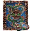 JQ Licensing James Piazza Silky Flaming Skull Supersoft Blanket