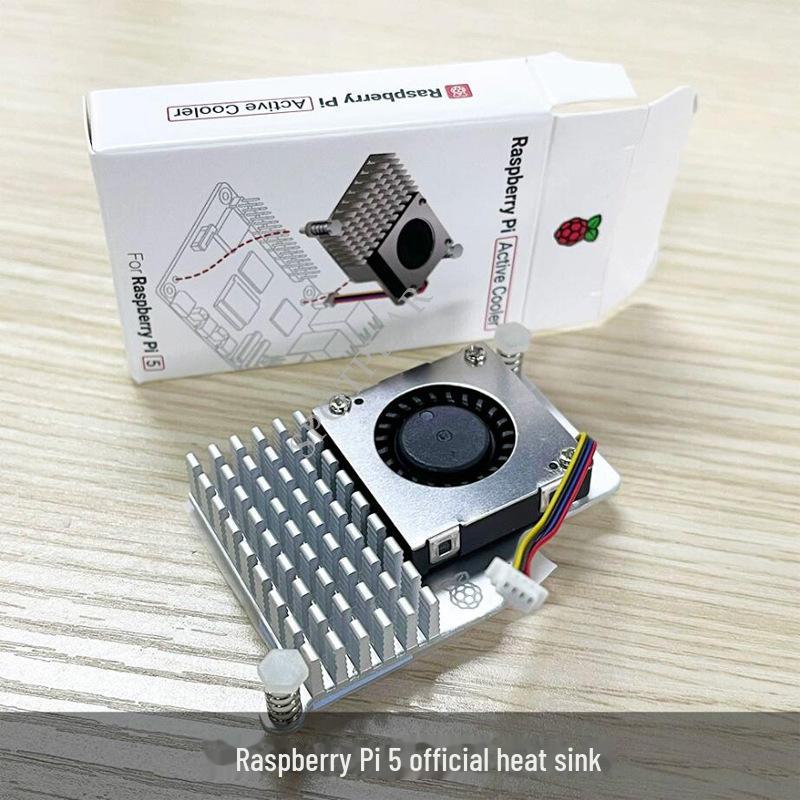Aluminium-Kühlerlamellenlüfter für Raspberry Pi 5. Generation