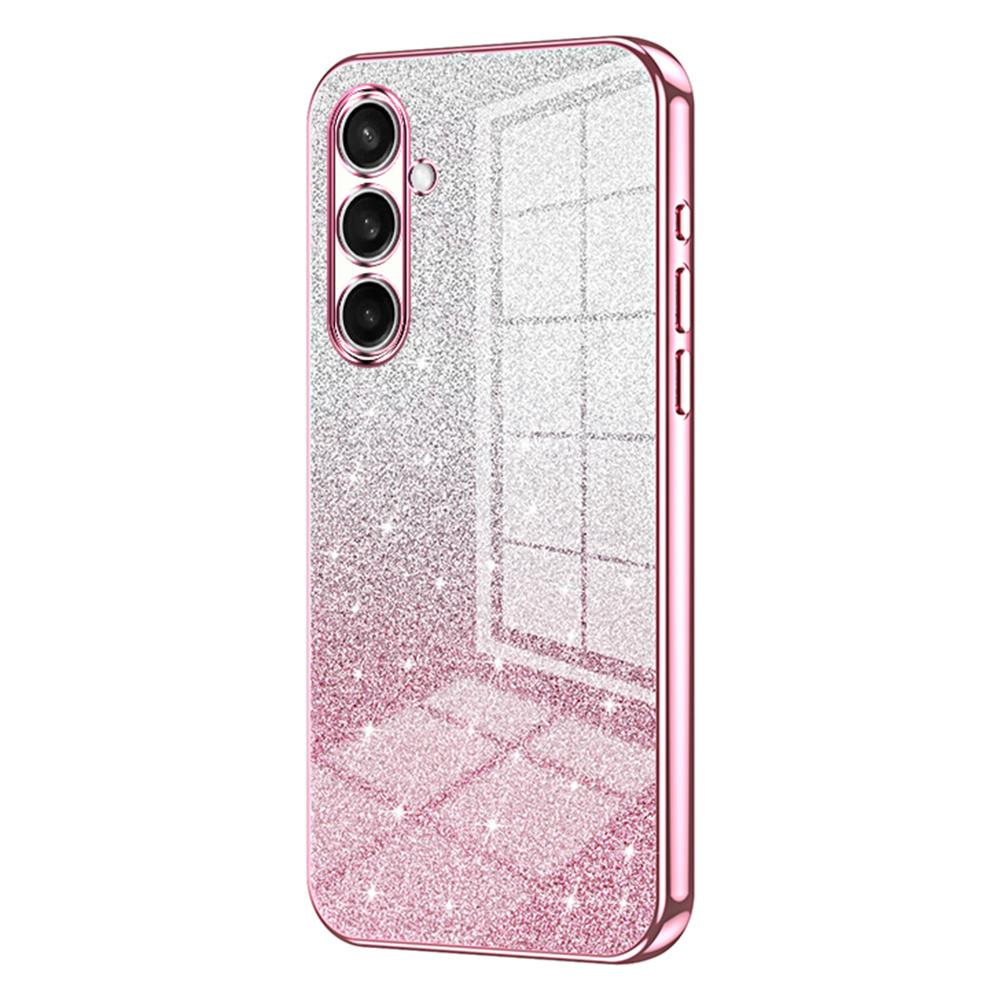 Phone Case For Samsung Galaxy A15 5G / A15 4G Electroplating Gradient Glitter TPU Phone Cover