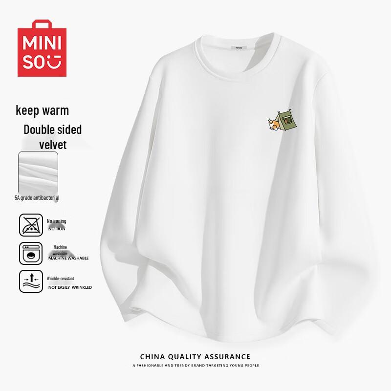 MINISO Long Sleeve Casual T-Shirt 2XL