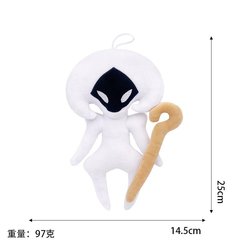 New Product Hollow Knight Doll Hollow Knight 2 Silk Song Game Peripheral Plush Toy Doll as the picture 1