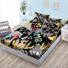 New Gamepad Gaming Sheet Bed Mattress Protector Gamer Bedding Elastic Fitted Sheet Kids Boys Bed Cover Twin Full Queen King Size