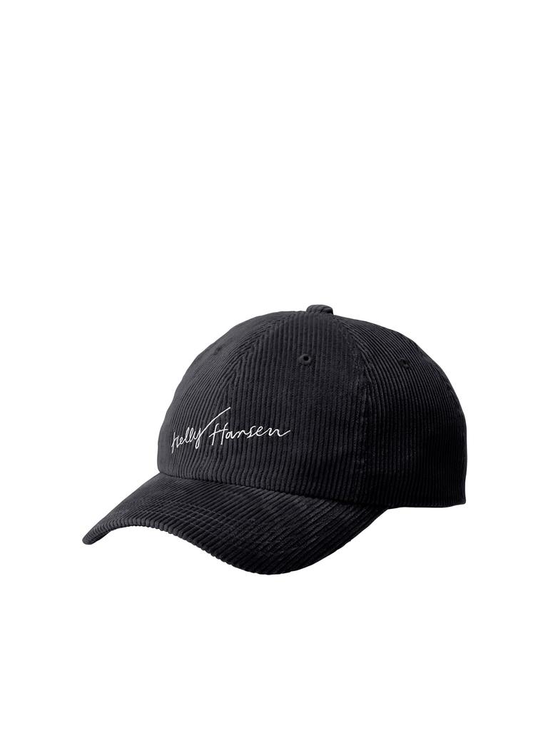 Helly Hansen Corduroy Logo Cap, Black, Size F