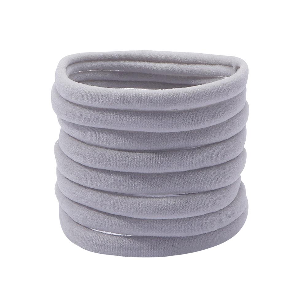 10/30 STÜCKE/Set Damen Mädchen Basic Haargummis Einfache Unifarben Elastisches Stirnband Haargummis Haarbänder Haarschmuck Pferdeschwanzhalter