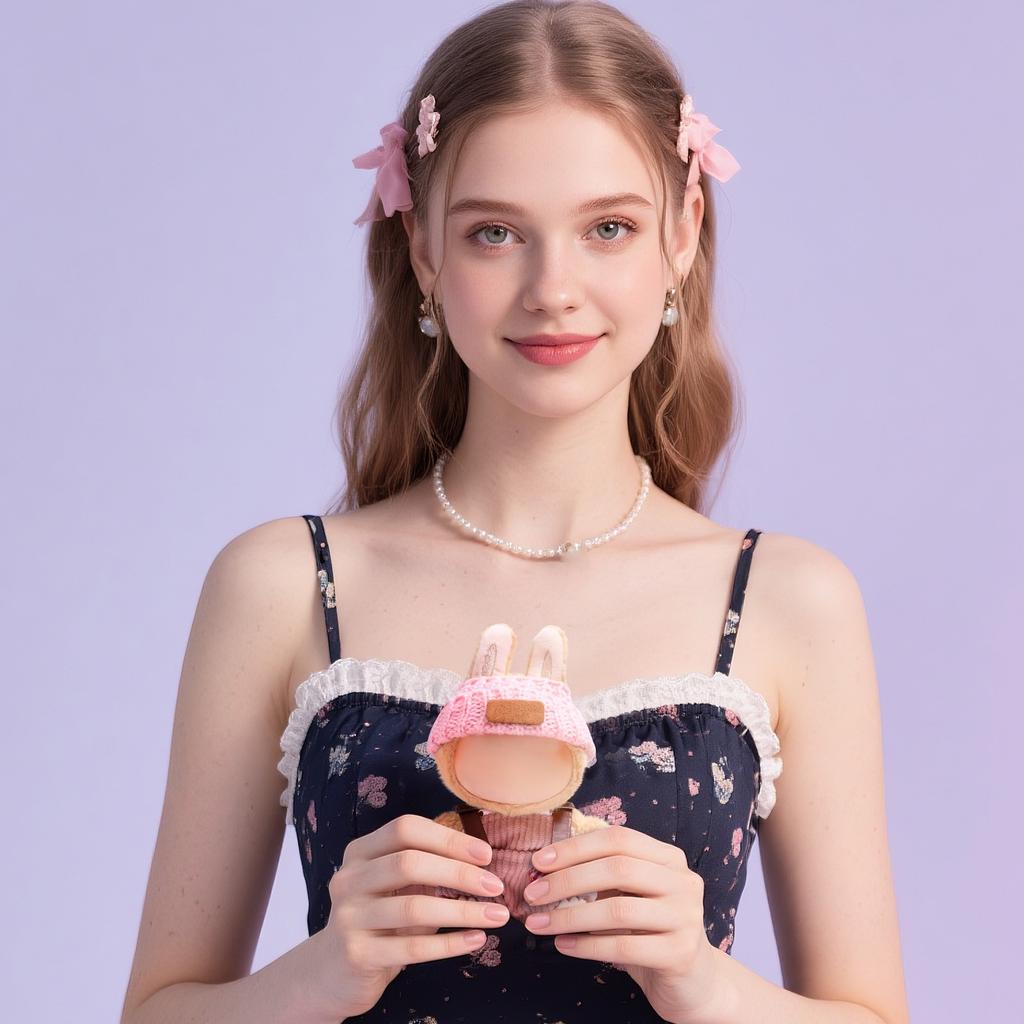 The First And Second Generation Baby Clothes15cm Or  17cm Sitting Party Clothes Accessories Inverted Suspenders