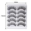 5 Pairs Of 3D 3D Natural False Eyelashes Curl All Match Eyelashes Curl False Eyelashes Naturally