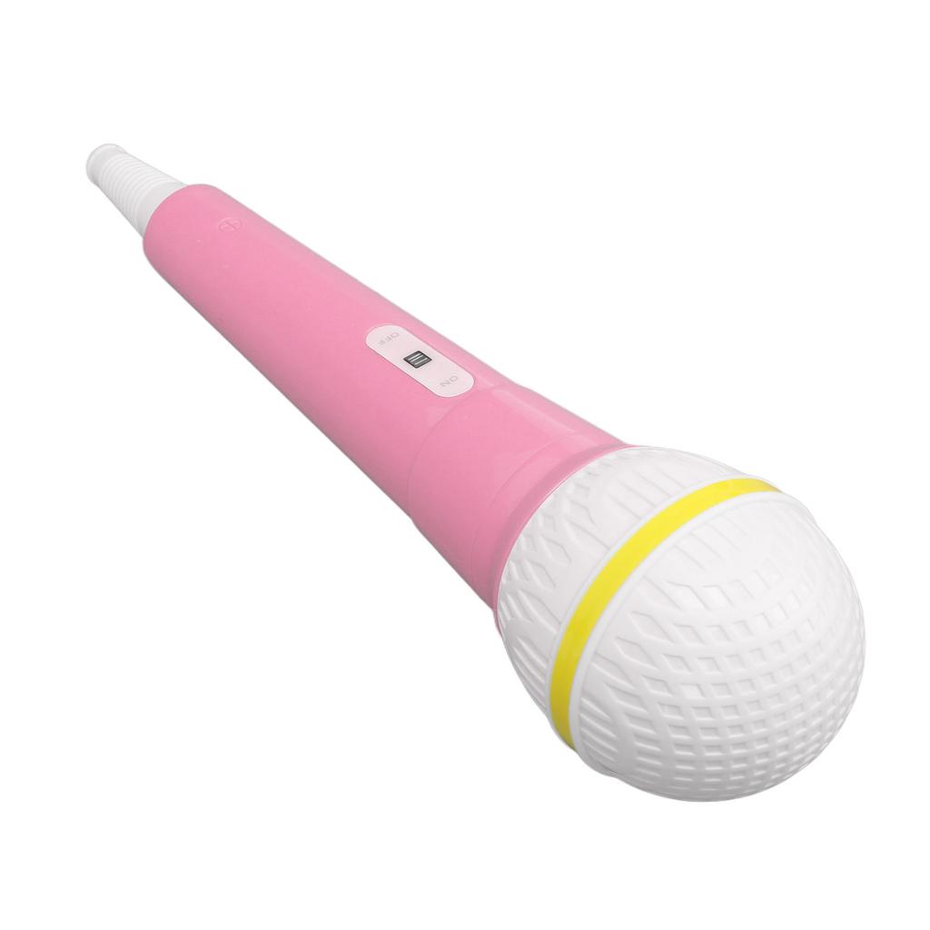 Fake Microphone Safe Odorless Simulation Microphone Prop Pretend Mic Toy for Children Performance