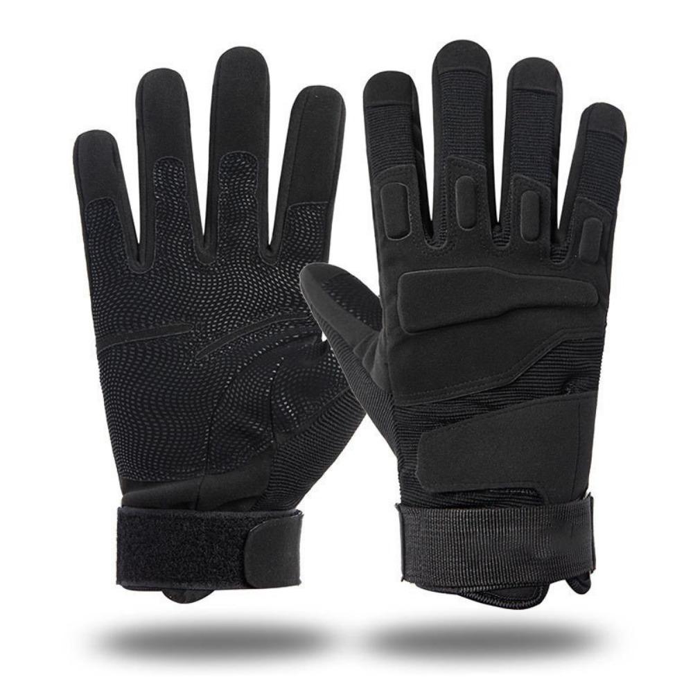 Outdoor Tactical Gloves Field Military Fans Performance Full Finger Gloves Mountaineering Fitness Riding Training Sports Touch Screen Gloves