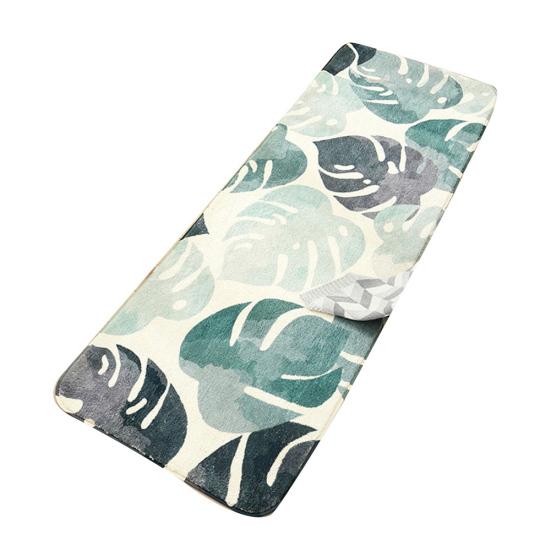 Blad Bokstäver Print Tjock mjuk matta Golvmatta Matta Kudde Sovrumsdekoration