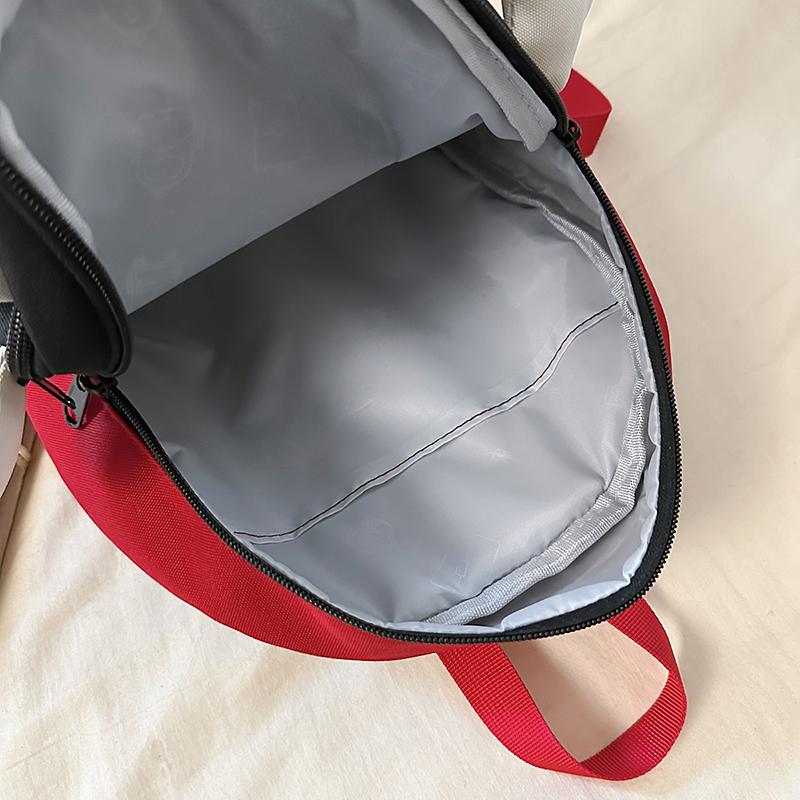 Kindergarten Schoolbag 1-3-5 Years Old Boys And Girls Anti-lost Children Small Backpack Color Contrast Backpack