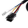 Electric Bike Throttle With Lcd Display Indicator Gas Handle Throttle Lock Key