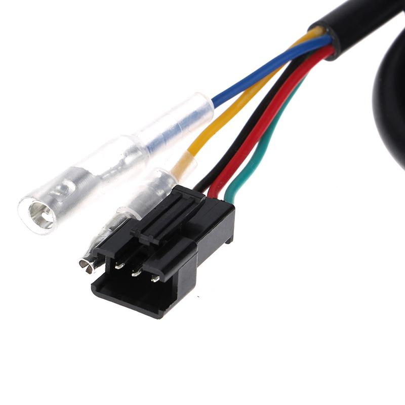 Electric Bike Throttle With Lcd Display Indicator Gas Handle Throttle Lock Key