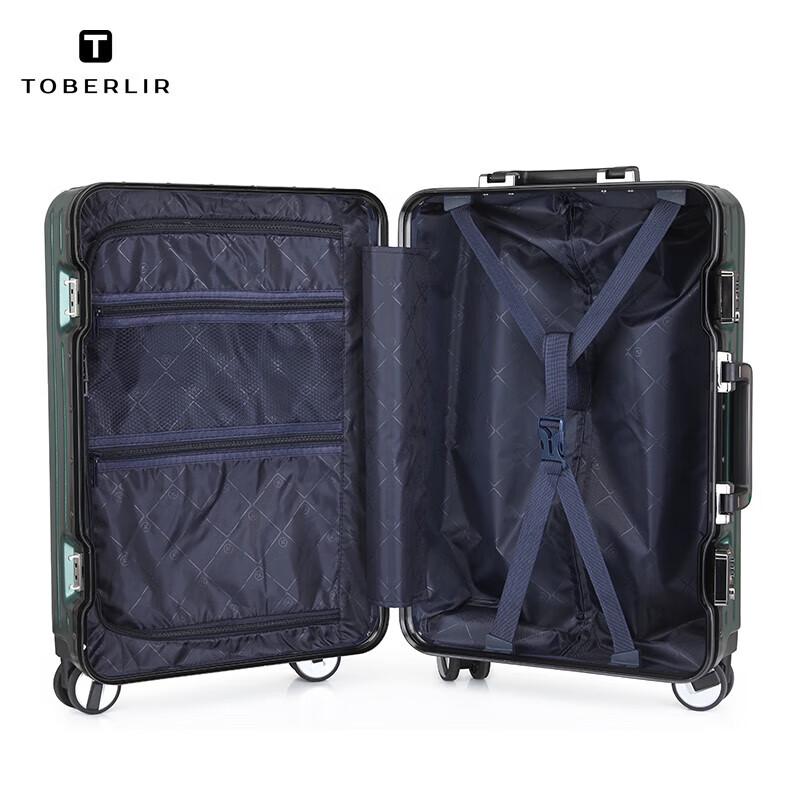 TOBERLIR Unisex Hardside Spinner Luggage