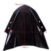 Karun FOR Kawasaki Z125 Z750 Z800 Front Glass Windscreen Cover (Black)