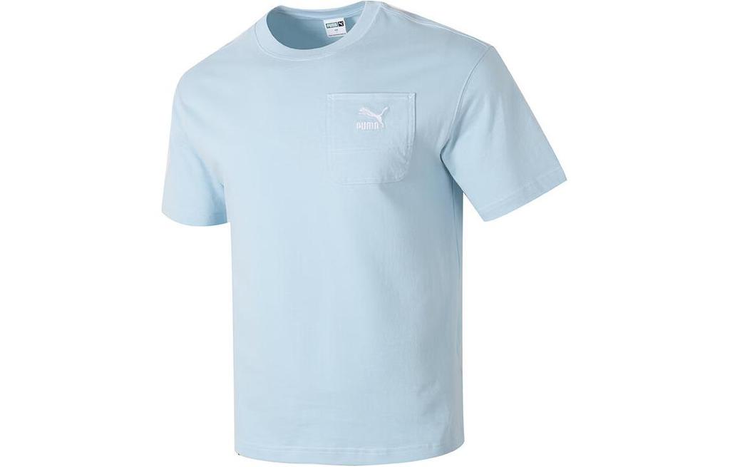 PUMA SS24 T Shirt Men's Light Blue 626858-68