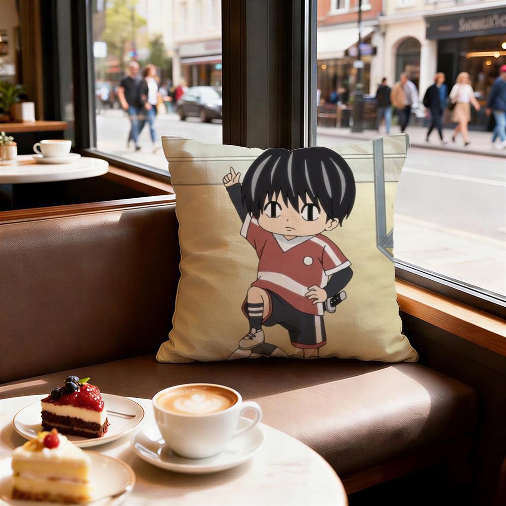 Anime Kotaro Lives Alone Cushion Cover Decorative Cushions Covers Cover Sofa x Pillow Piece x x Pillowcase