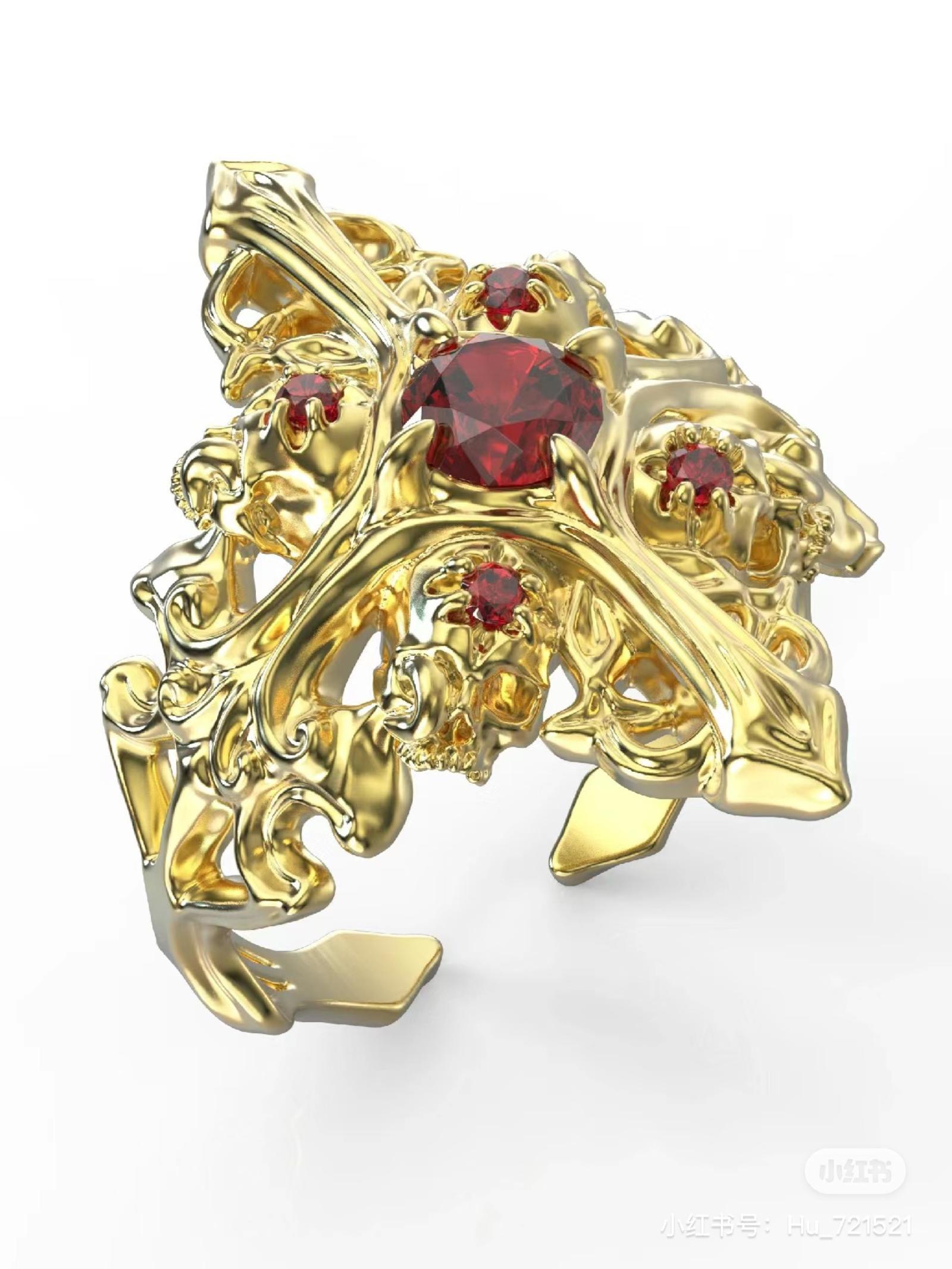 

Модні чоловічі каблучки Open Rings One Size