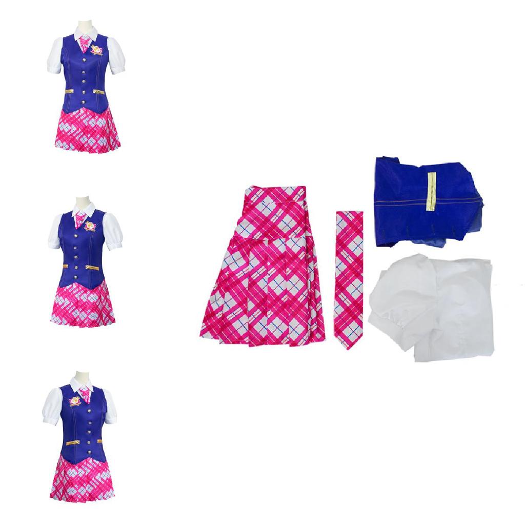 Barbie Charm Princess School Uniform Cosplay Costume For Women