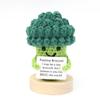 Crochet Positive Energy Potatos Mini Pocket Hug Handmade Knitted Vegetables Hand-woven Desktop Ornament Decor Birthday Gift