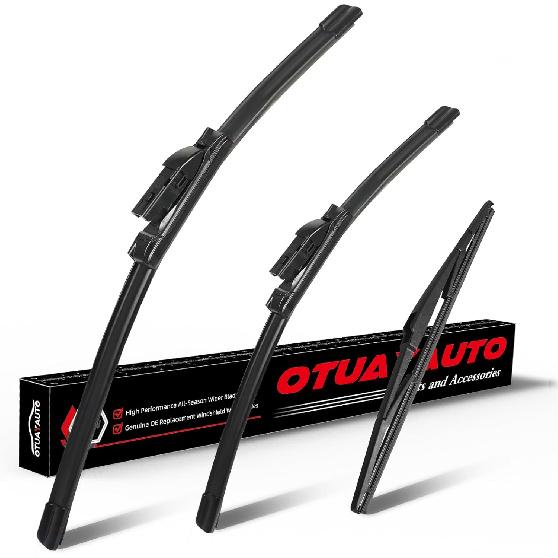 OTUAYAUTO 22"+22" Windshield Wiper Blades Replacement for Chevrolet Silverado 1500 2500 3500 1999-2006 2019-2024 Front Window Wiper Fit Factory