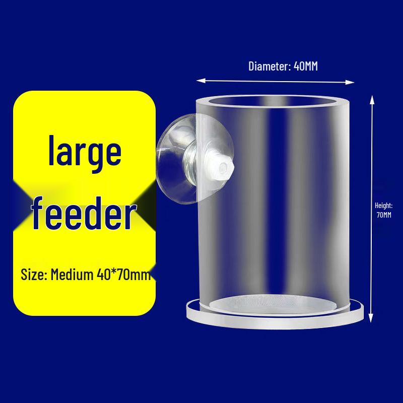 Acrylic Feeder with Net for Hatching Brine Shrimp Eggs for Small Aquarium Fish