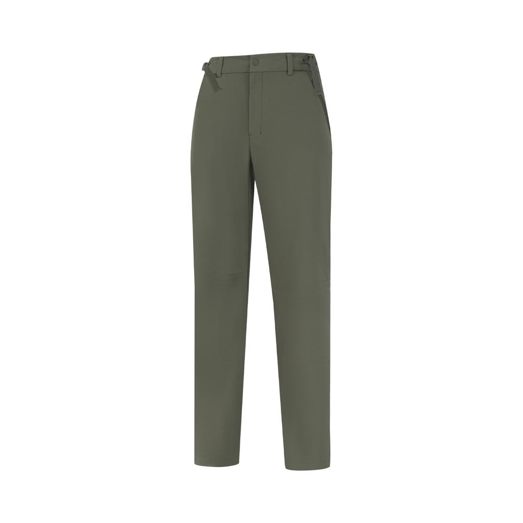 Li Ning Casual Pants Women's Army Canvas Green AYKU784-3