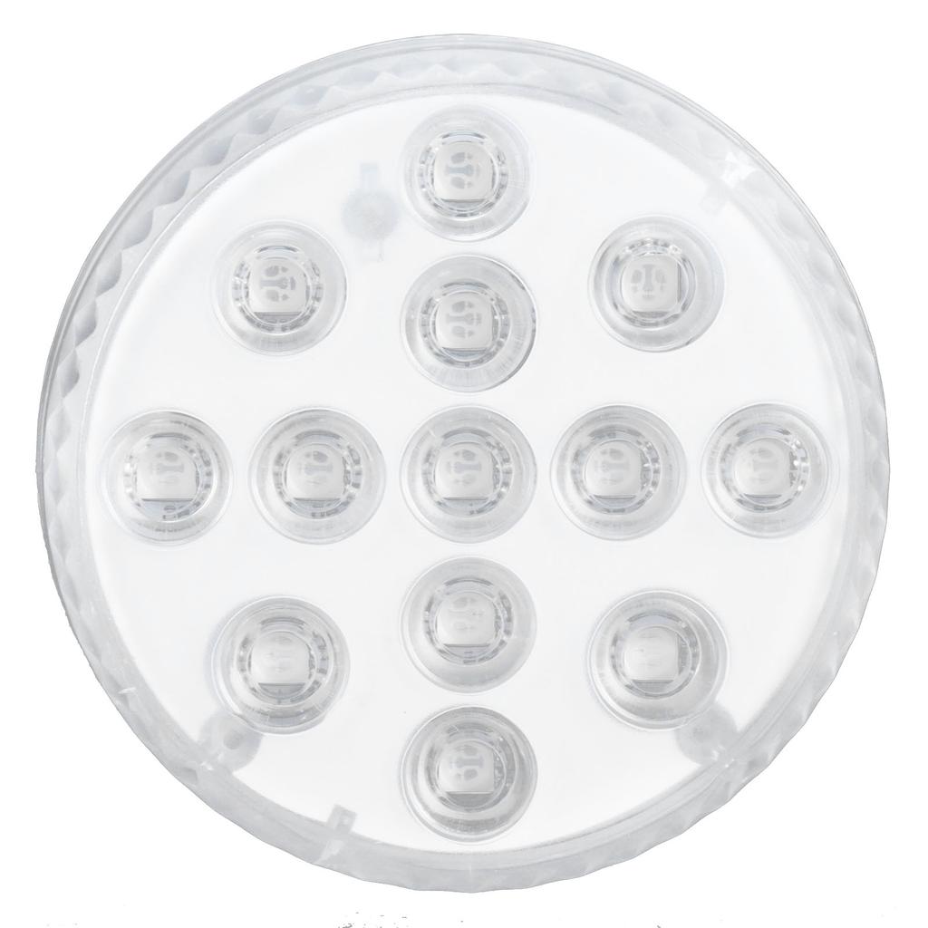 Magnet Pool Light 16 Colors RGB Remote Underwater Lamp Decor IP68 with Remote Control Suction Cup