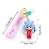 Anime New Hatsune Miku Keychain Fashion Jewelry Resin Action Figures PVC Key Ring Bag Pendant