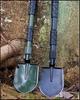 Military Survival Gear: Multi-functional Folding Manganese Steel Engineer's Shovel for Camping
