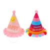 10Pcs/Bag Happy Birthday Party Hats Rainbow Diy Handmade Cap Crown Baby Shower Decoration Boy Girl Birthday Party Photo Props