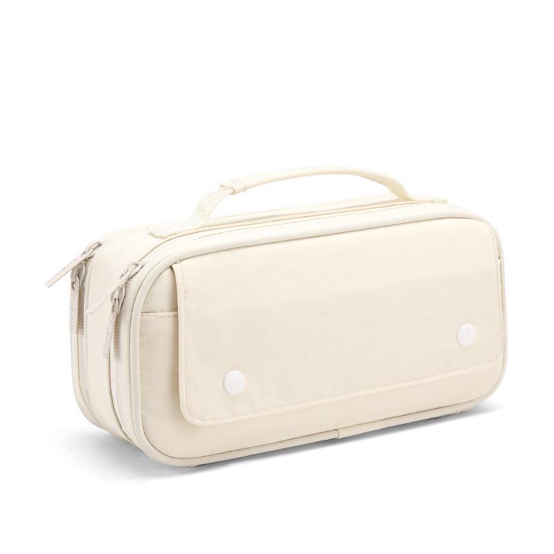 

Large Capacity Multi-layer Canvas Pencil Case for Students