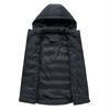 Men's Loose Casual Jacket Sleeveless Down Vest Solid Color Autumn Winter Warm Vests Collar Oversize