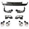 E-Class (14-16) W207 Coupe E53/E63 Rear Diffuser & Exhaust Tips for Mercedes-Benz.