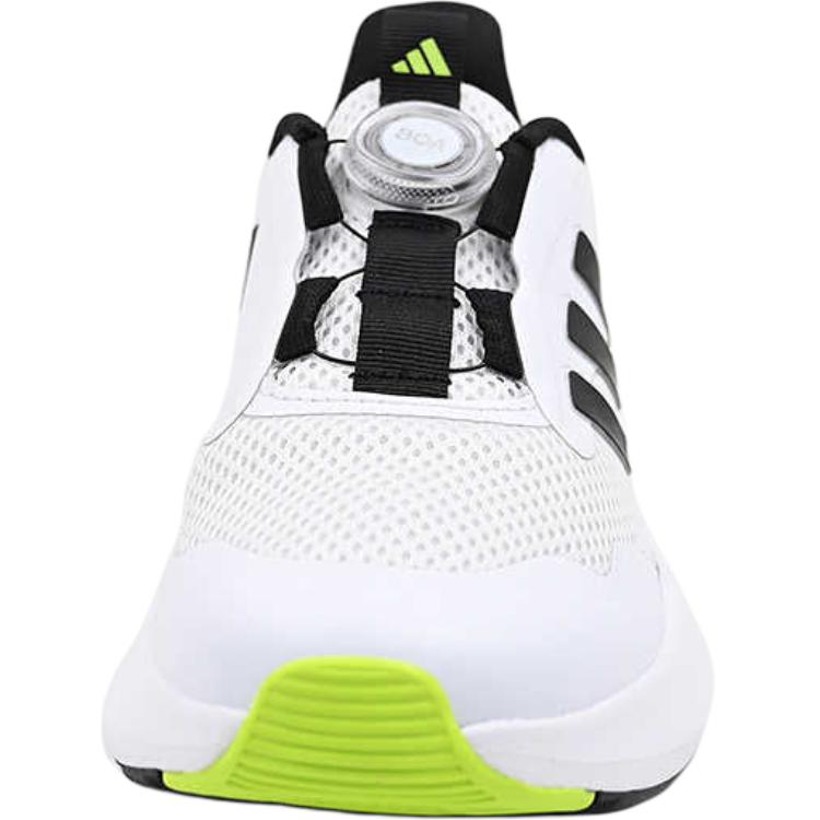 adidas Slip Resistant Abrasion Resistant Low Top Kids' Running Shoes White Kids' JI2199