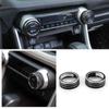 RAV4 50 Series Air Conditioning Dial RAV4 Interior Aluminum Alloy Engine Start RAV4 Custom Dial RAV4 Car Aluminum Air Conditioning Switch Air