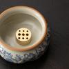 Ru Kiln Incense Burner Set with Holder Stand Ceramic Censer for Home Decor Meditation Gift Tea Ceremony Accessories