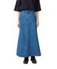 TAKIBI Denim Skirt Light Blue 2 SK-25AW003 Women's