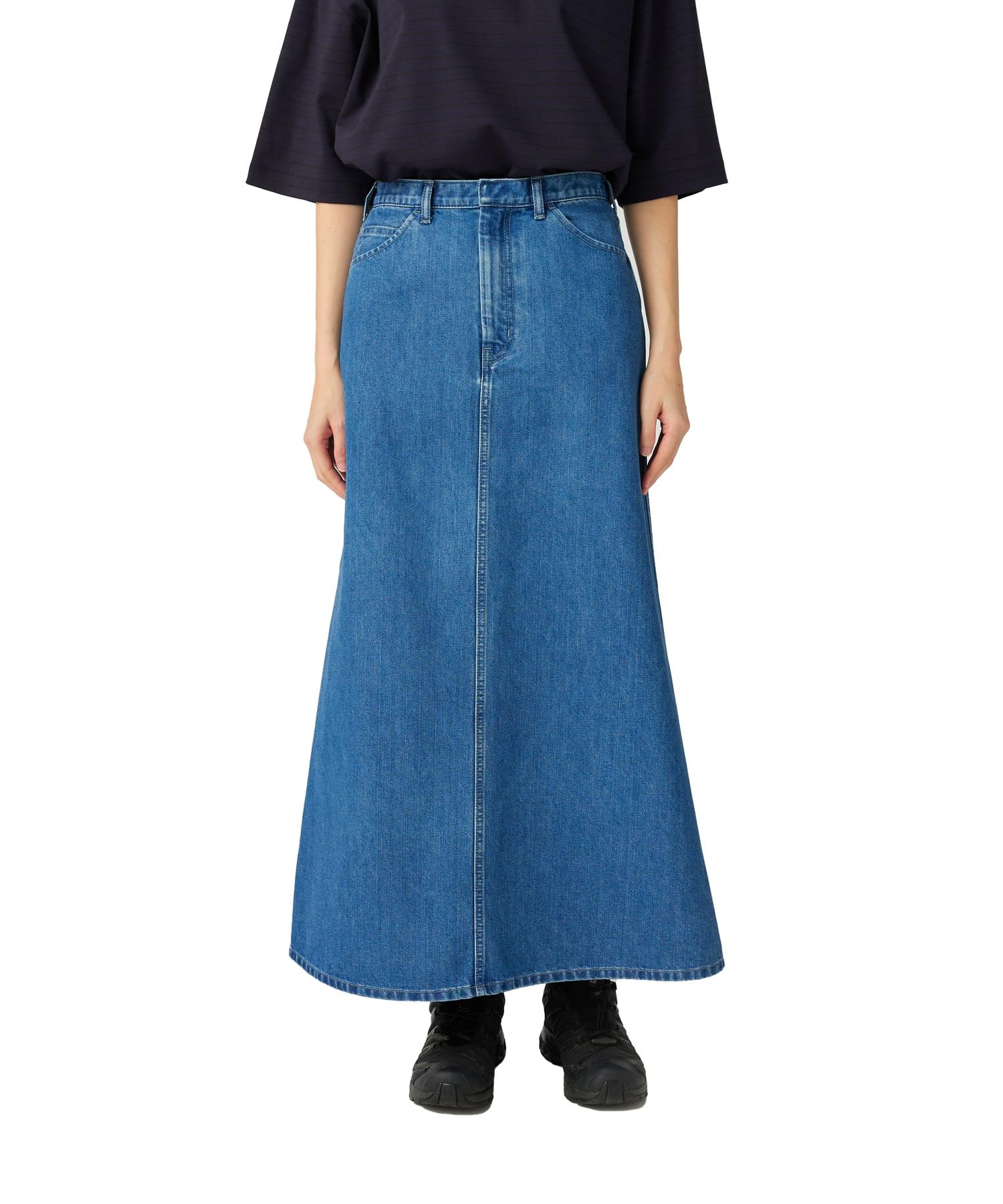 

Snow Peak TAKIBI Denim Skirt Light Blue 2 SK-25AW003 Women s