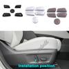 ABS Car Seat Adjustment Switch Trim Cover Frame Decoration Sticker Interior Accessories For Nissan Qashqai J12   2024