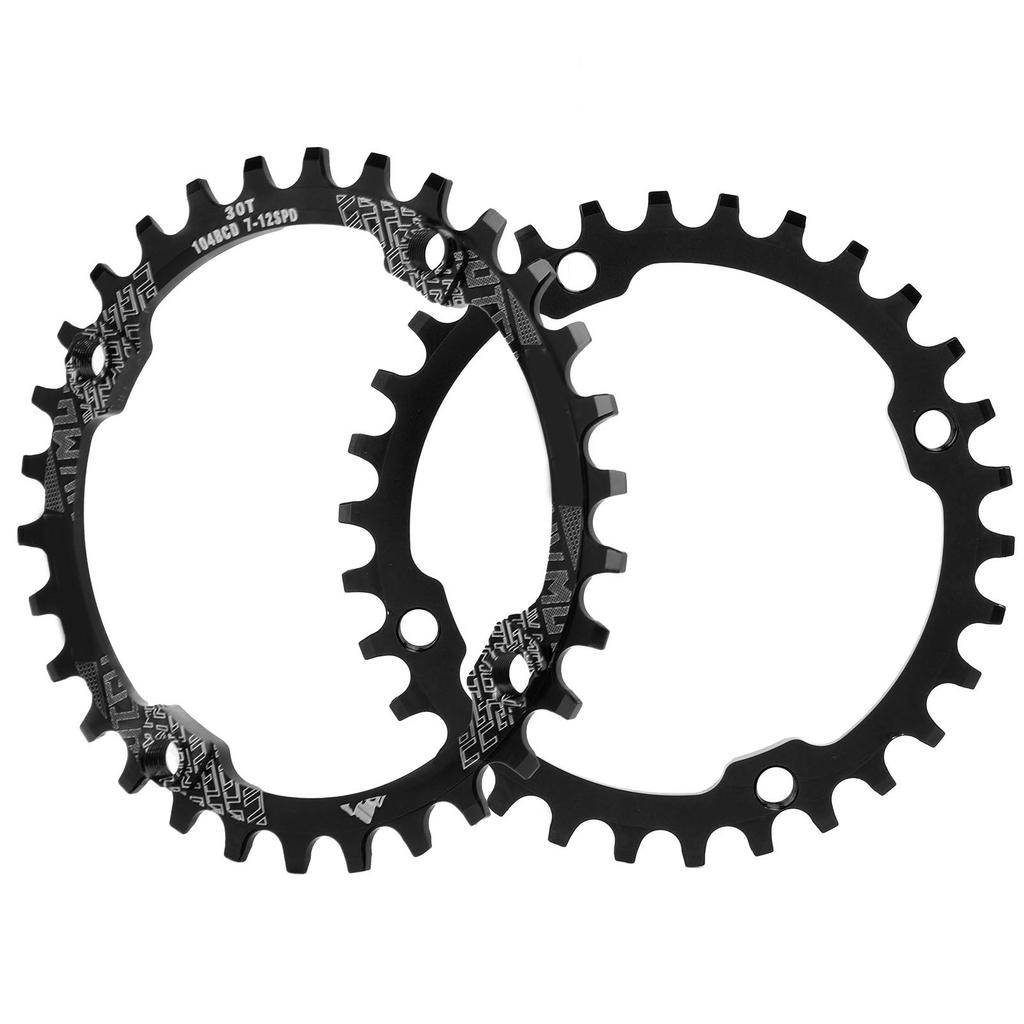 104BCD Single Speed Chainring Aluminum Alloy 30T Chainring Crank Accessories for Mountain Bike