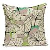 Decorative Throw Pillows Case Floral White Red Pink Flower Polyester Pillow Cushion Cover For Sofa Home Living Room Decor
