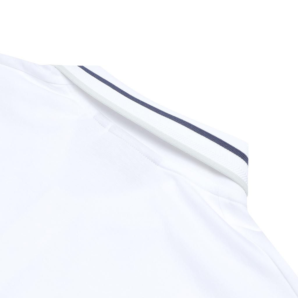 Fila 2023 New Summer Fashion Versatile Knitted Short Sleeve Polo Shirt Men Tops White F11M338108F-WT