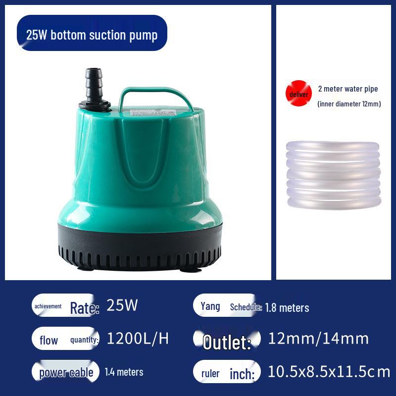 Bonsai Aquarium Leise Wasserpumpe mit Filtration für kleine Teiche