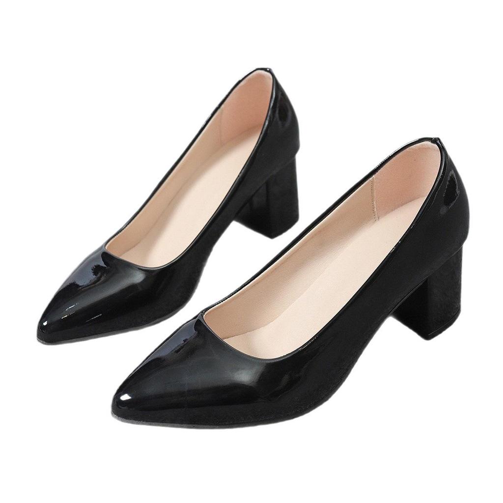 2026 Vielseitige Weiße Französische Plateauschuhe für Damen - Bequeme High Heels für Frühling/Herbst