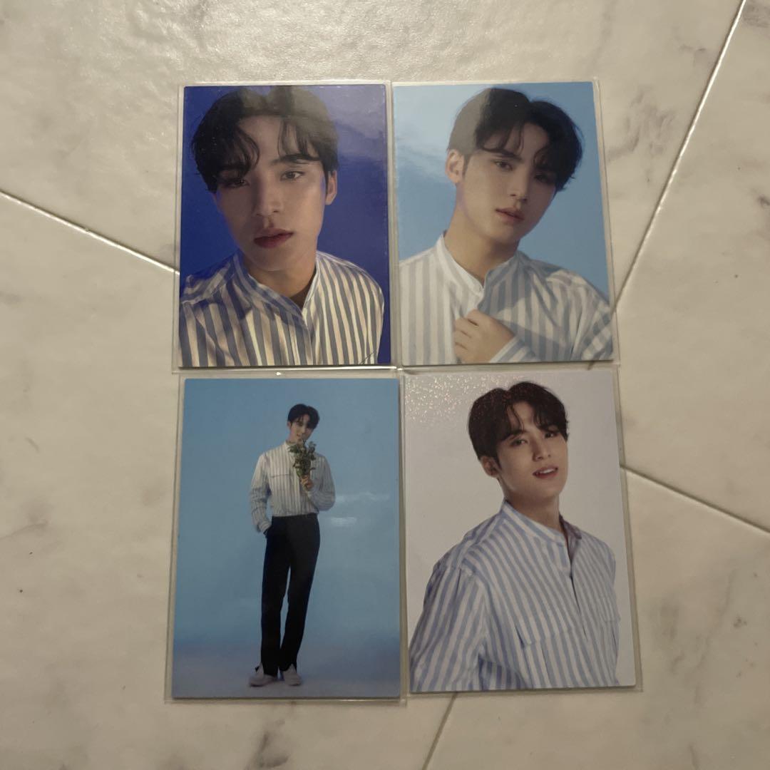 

[Б/У] Набор из 4 карточек коллекционной серии SEVENTEEN HANABI MINGYU